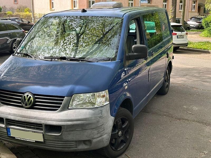 Usata VW Transporter 132 CV (97 kW) 2008 Blu Furgone