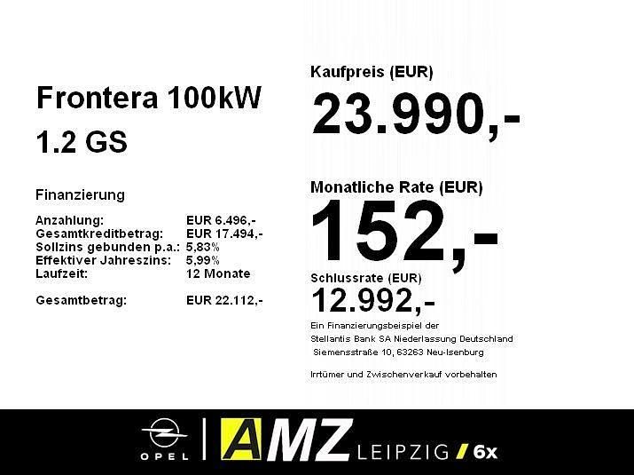 Gebraucht Opel Frontera 136 PS (100 kW) 2025 Schwarz SUV