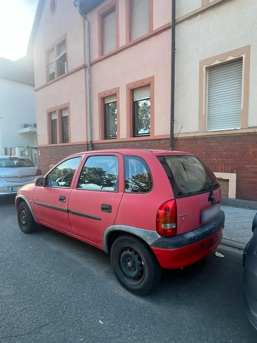 Gebraucht Opel Corsa 65 PS (47 kW) 1998 Rot Kleinwagen