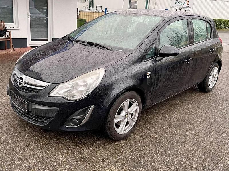 Gebraucht Opel Corsa 95 PS (69 kW) 2012 Schwarz Kleinwagen