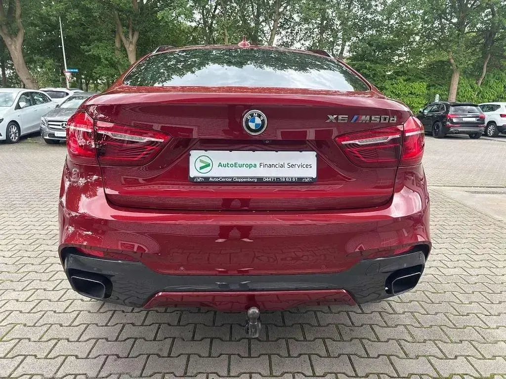 Gebraucht BMW X6 M50 Performance 381 PS (280 kW) 2016 Flamencorot brillant SUV