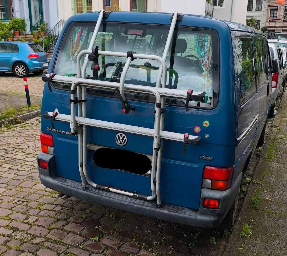 Gebraucht VW Transporter 102 PS (75 kW) 2002 Blau Van