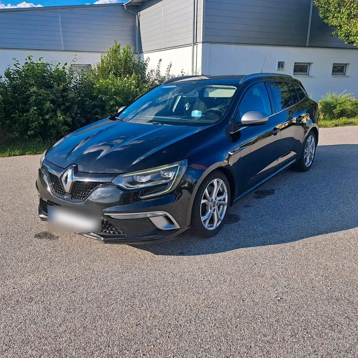 Gebraucht Renault Mégane GrandTour GT 163 PS (119 kW) 2017 Schwarz Kombi