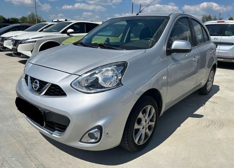 Silber Gebraucht 2017 Nissan Micra Acenta Kleinwagen | 4.990 € (Superpreis) - Bild 1/4