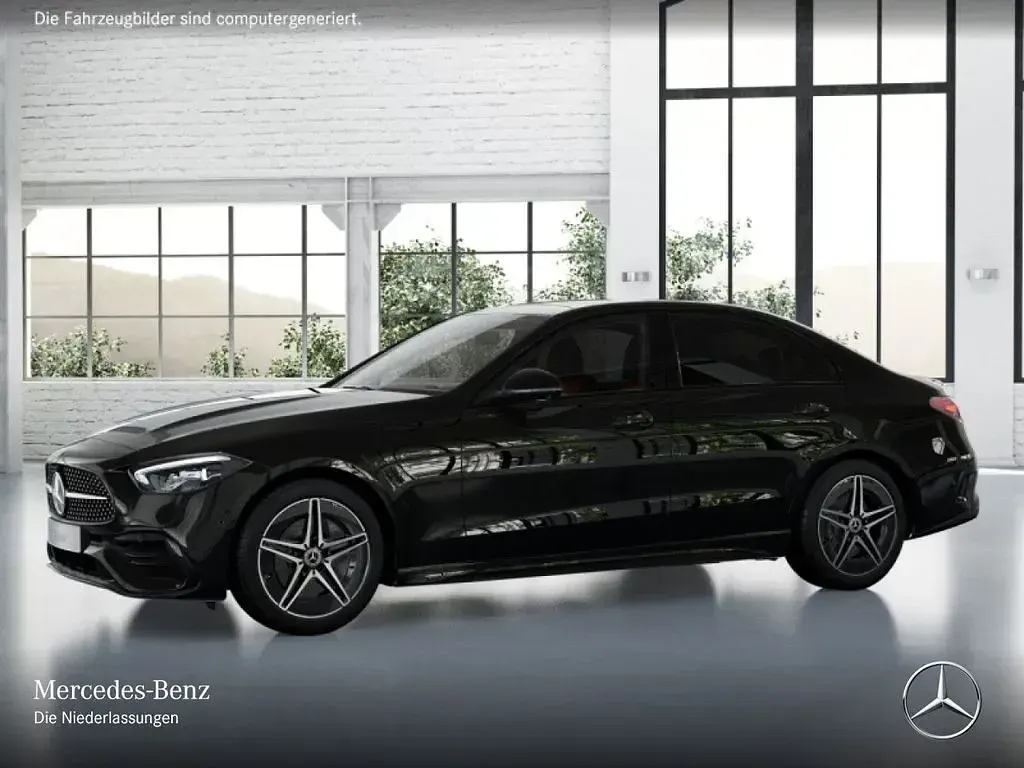 Gebraucht Mercedes C180 AMG 170 PS (125 kW) 2025 Schwarz Limousine