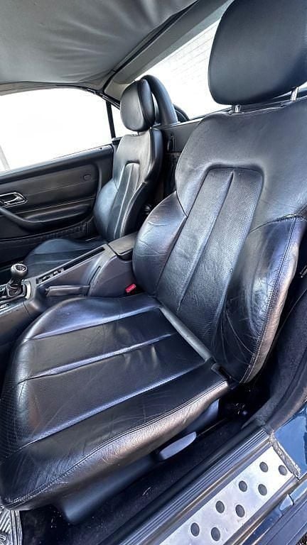 Gebraucht Mercedes SLK200 136 PS (100 kW) 1997 Blau Cabrio