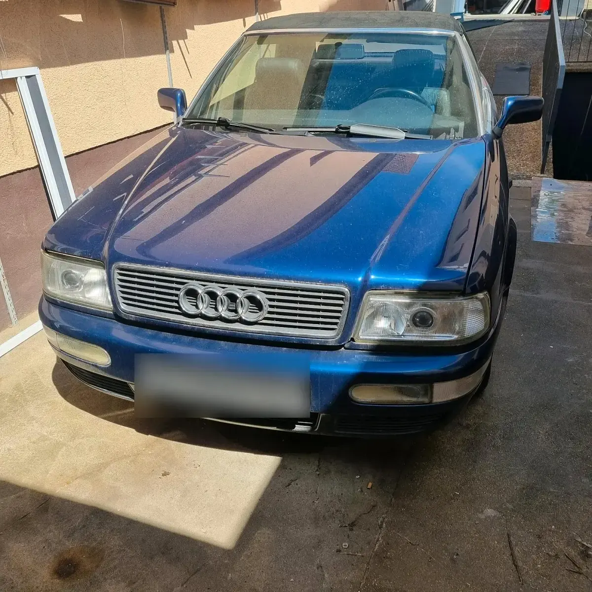 Gebraucht Audi 80 90 PS (66 kW) 1998 Blau Cabrio