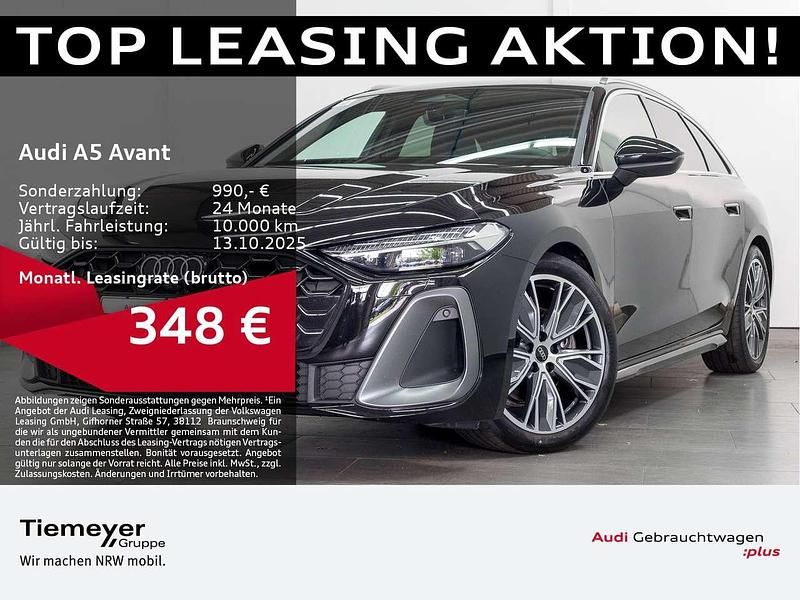 Schwarz Gebraucht 2024 Audi A5 S-Line Coupé | 49.440 € (Superpreis) - Bild 1/4