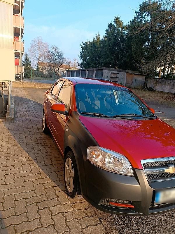 Gebraucht Chevrolet Aveo 72 PS (52 kW) 2009 Rot Limousine