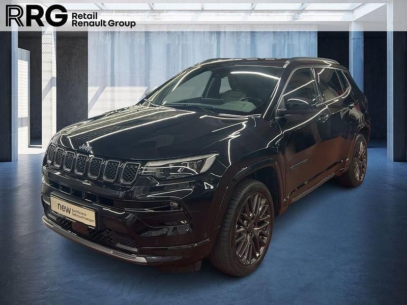 Schwarz Gebraucht 2021 Jeep Compass SUV | 23.290 € (Fairer Preis) - Bild 1/3