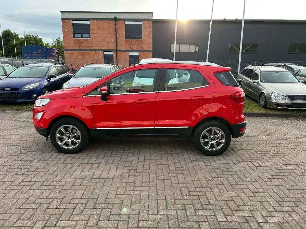 Gebraucht Ford Ecosport Titanium 125 PS (91 kW) 2018 Rot SUV