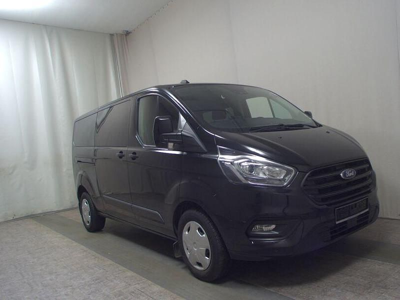 Gebraucht Ford Transit Custom Trend 131 PS (96 kW) 2021 Obsidian schwarz metallic Kombi