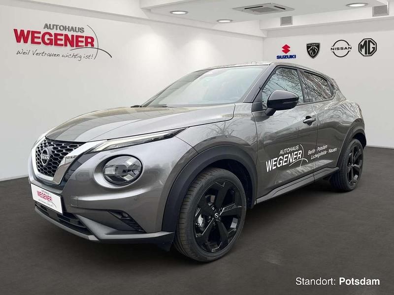 Dark grey Gebraucht 2025 Nissan Juke Tekna SUV | 25.290 € (Teuer) - Bild 1/4