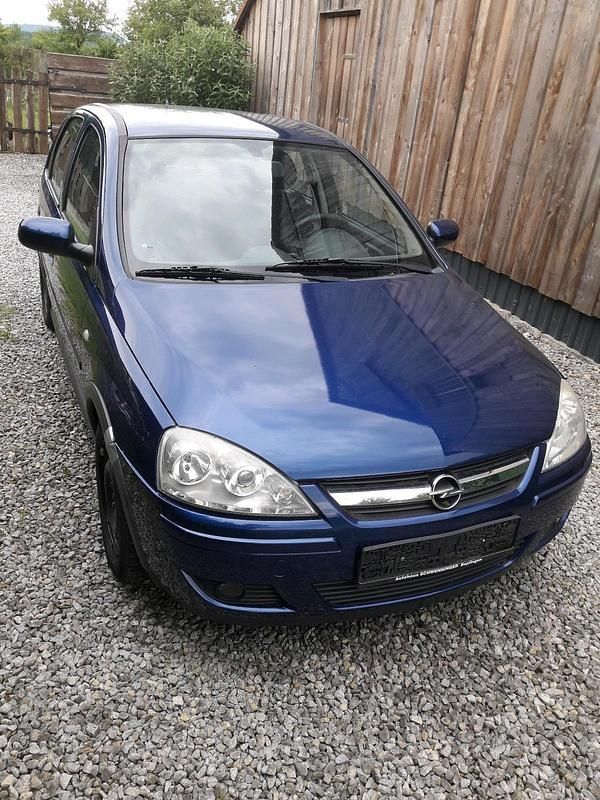 Blau Gebraucht 2006 Opel Corsa Kleinwagen | 200 € (Superpreis) - Bild 1/4