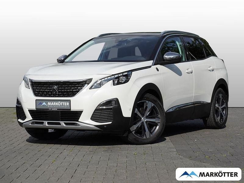 Lack weiss perlglänzend/metall Gebraucht 2019 Peugeot 3008 Crossway SUV | 22.990 € (Fairer Preis) - Bild 1/4