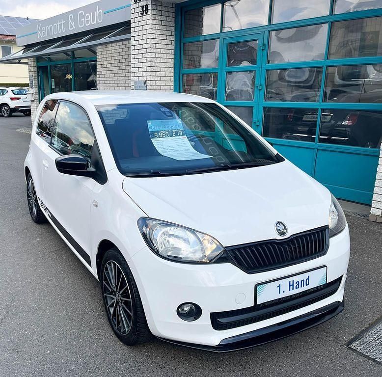 Weiß Gebraucht 2014 Skoda Citigo Monte Carlo Kleinwagen | 9.950 € - Bild 1/4