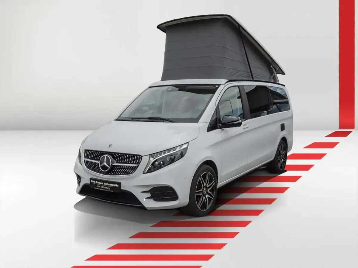 Gebraucht Mercedes V250 Marco Polo 190 PS (139 kW) 2024 Bergkristallweiß metallic Van / Kleinbus