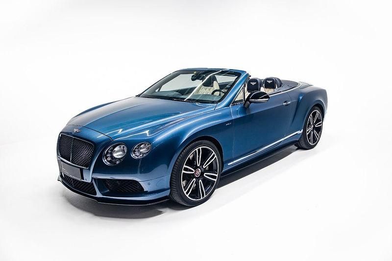 Gebraucht Bentley Continental GT Convertible 529 PS (389 kW) 2014 Blau Cabrio