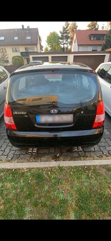 Gebraucht Kia Picanto LX 65 PS (47 kW) 2006 Schwarz Kleinwagen