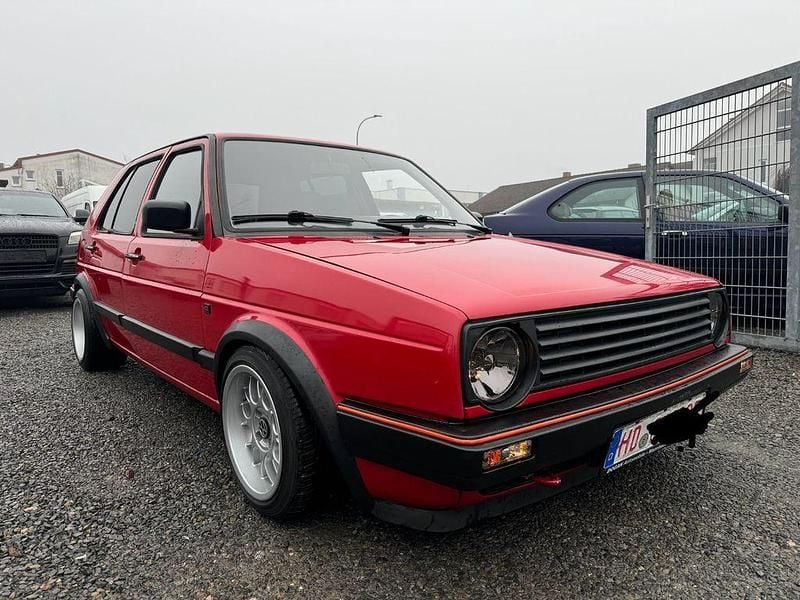 Gebraucht VW Golf II 54 PS (39 kW) 1990 Rot Kleinwagen