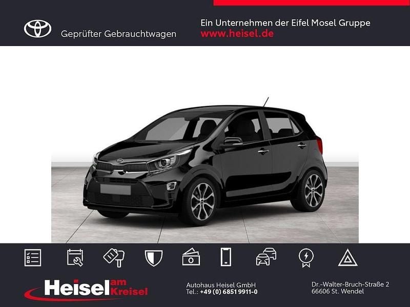 Gebraucht Kia Picanto 67 PS (49 kW) 2021 Schwarz Kleinwagen