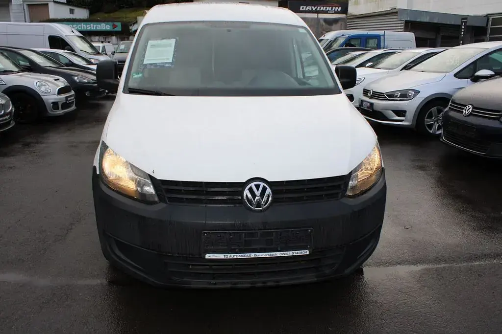 Gebraucht VW Caddy 75 PS (55 kW) 2012 Weiß Van / Kleinbus