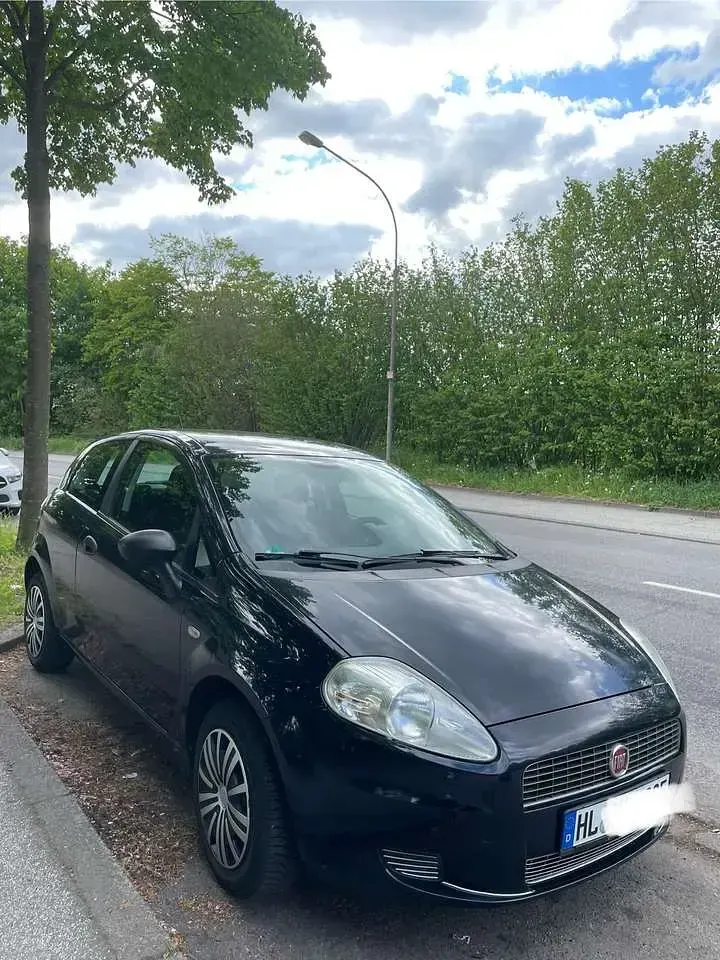 Gebraucht Fiat Grande Punto Active 65 PS (47 kW) 2009 Blau Kleinwagen