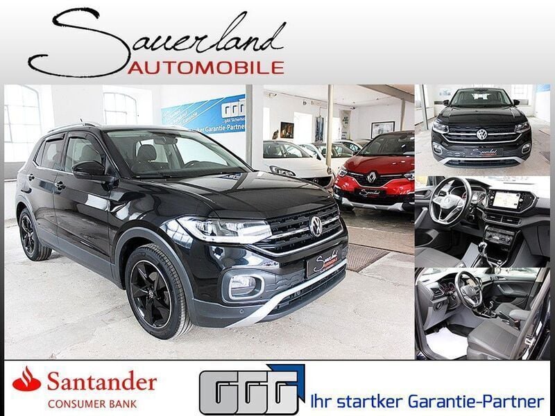 Schwarz Gebraucht 2019 VW T-Cross Style SUV | 18.495 € (Fairer Preis) - Bild 1/4
