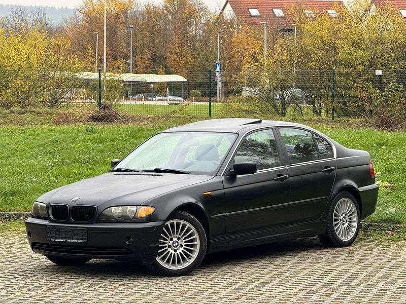 Schwarz Gebraucht 2002 BMW 320 Sport Line Limousine | 1.000 € (Guter Preis) - Bild 1/4