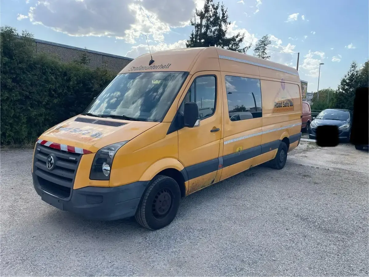Gebraucht VW Crafter 136 PS (100 kW) 2008 Orange Van