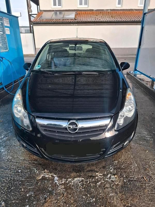 Gebraucht Opel Corsa 90 PS (66 kW) 2010 Schwarz Kleinwagen