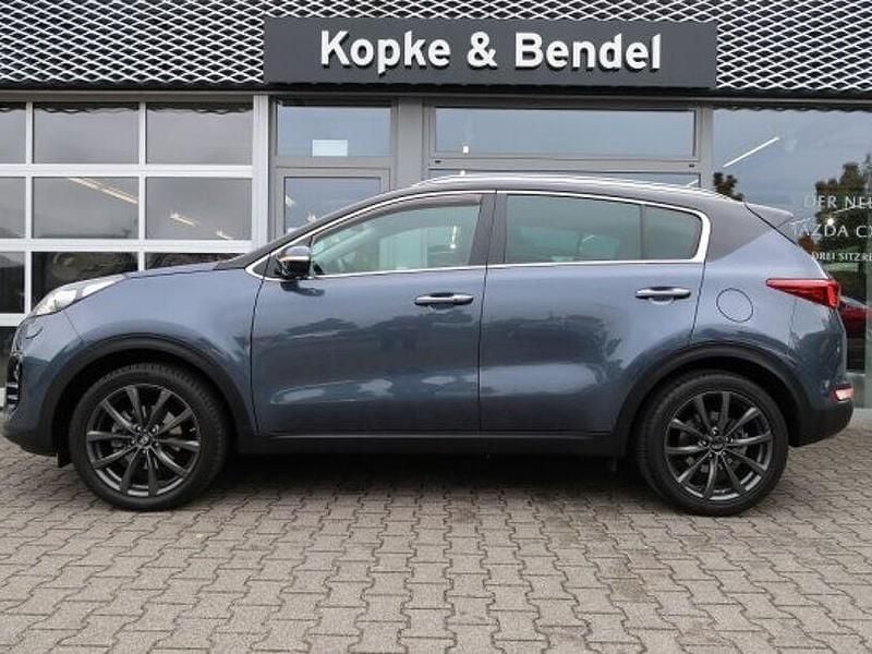 Gebraucht Kia Sportage Spirit 132 PS (97 kW) 2017 Planetenblau metallic (metallic) SUV
