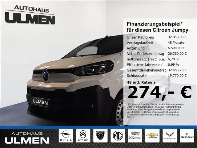 Weiss Gebraucht 2024 Citroën Jumpy Van / Kleinbus | 32.950 € (Teuer) - Bild 1/4