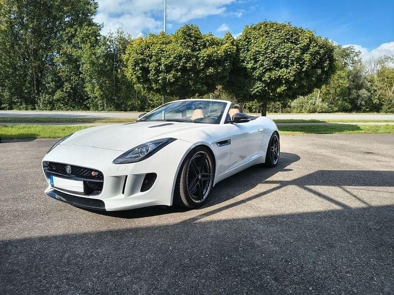 Weiß Gebraucht 2013 Jaguar F-Type S Cabrio | 48.000 € (Etwas zu teuer) - Bild 1/4