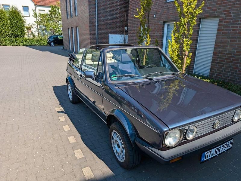 Blau Gebraucht 1987 VW Golf Cabriolet Cabrio | 7.500 € - Bild 1/4