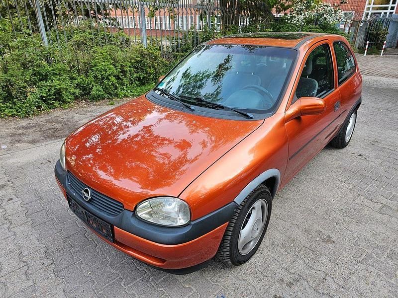 Orange Gebraucht 1997 Opel Corsa Kleinwagen | 600 € (Superpreis) - Bild 1/4