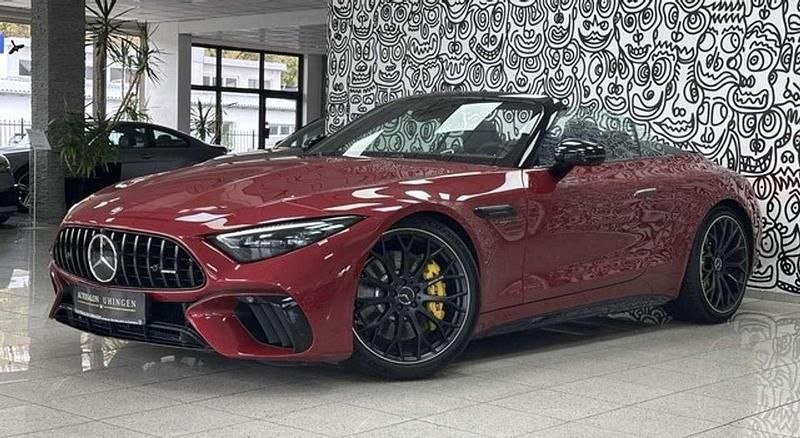 Designo patagonienrot bright Gebraucht 2023 Mercedes SL63 AMG AMG Cabrio | 129.000 € (Superpreis) - Bild 1/3