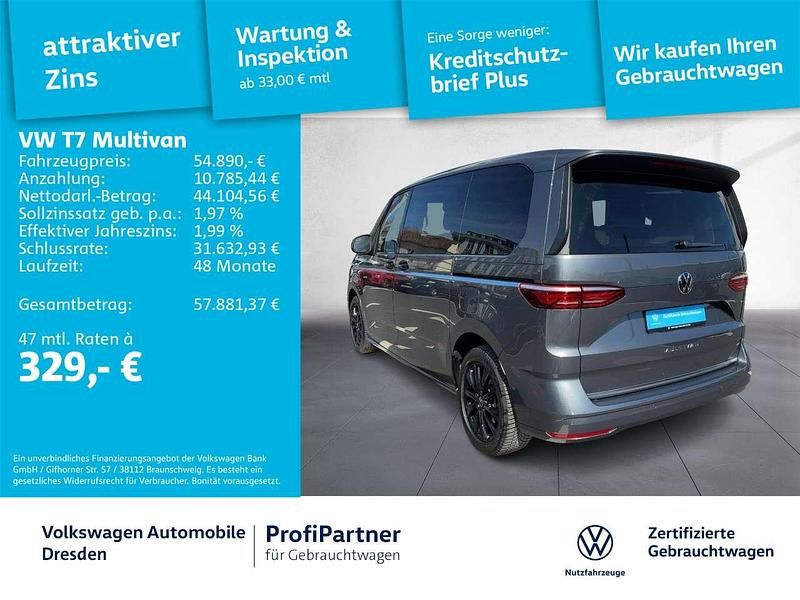 Second-hand VW Multivan Style 150 CP (110 kW) 2025 Gri Monovolum