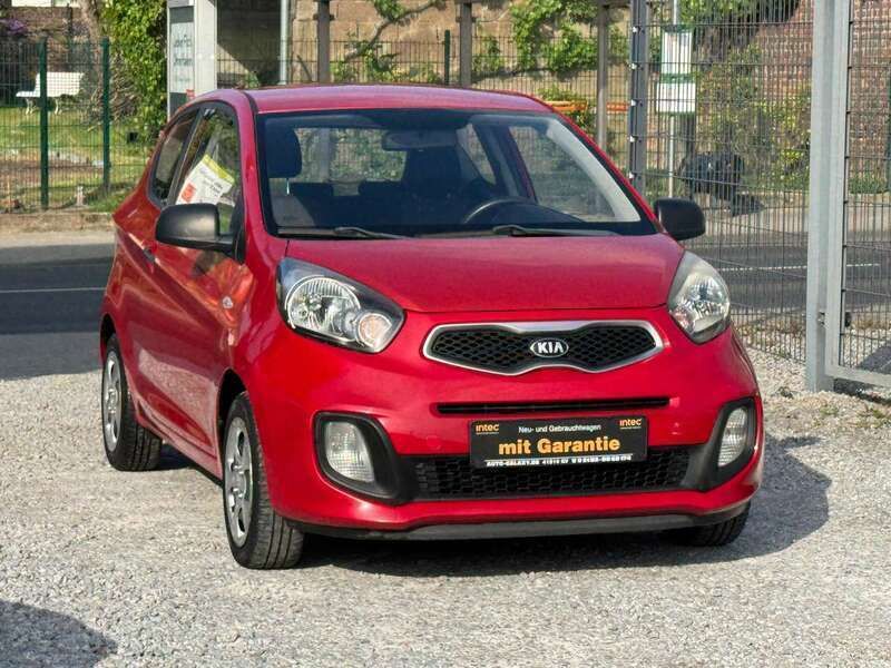 Signal red Gebraucht 2013 Kia Picanto Kleinwagen | 4.450 € (Fairer Preis) - Bild 1/4
