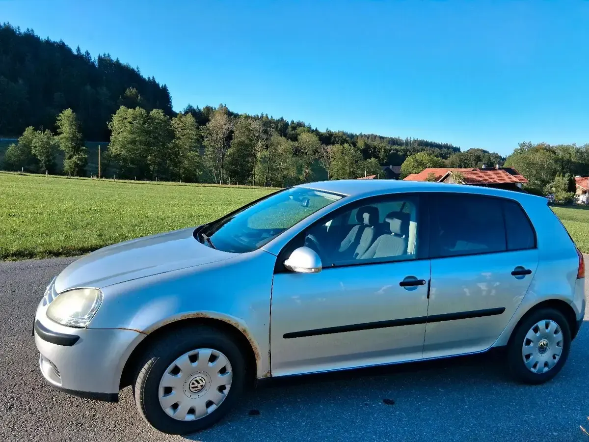 Gebraucht VW Golf V 102 PS (75 kW) 2004 Silber Kleinwagen