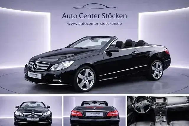 Gebraucht Mercedes E500 388 PS (285 kW) 2011 Schwarz Cabrio