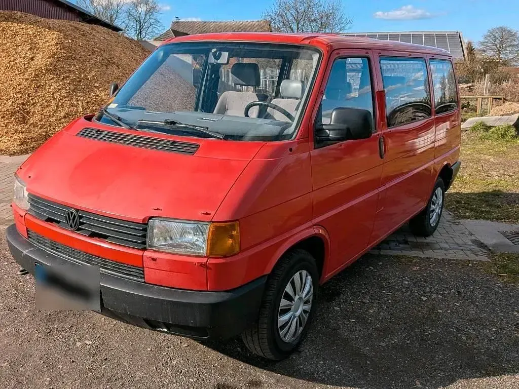 Używany VW T4 77 KM (56 kW) 1994 Czerwony Van