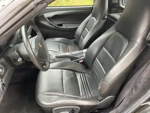 Gebraucht Porsche Boxster 204 PS (150 kW) 1997 Schwarz Cabrio