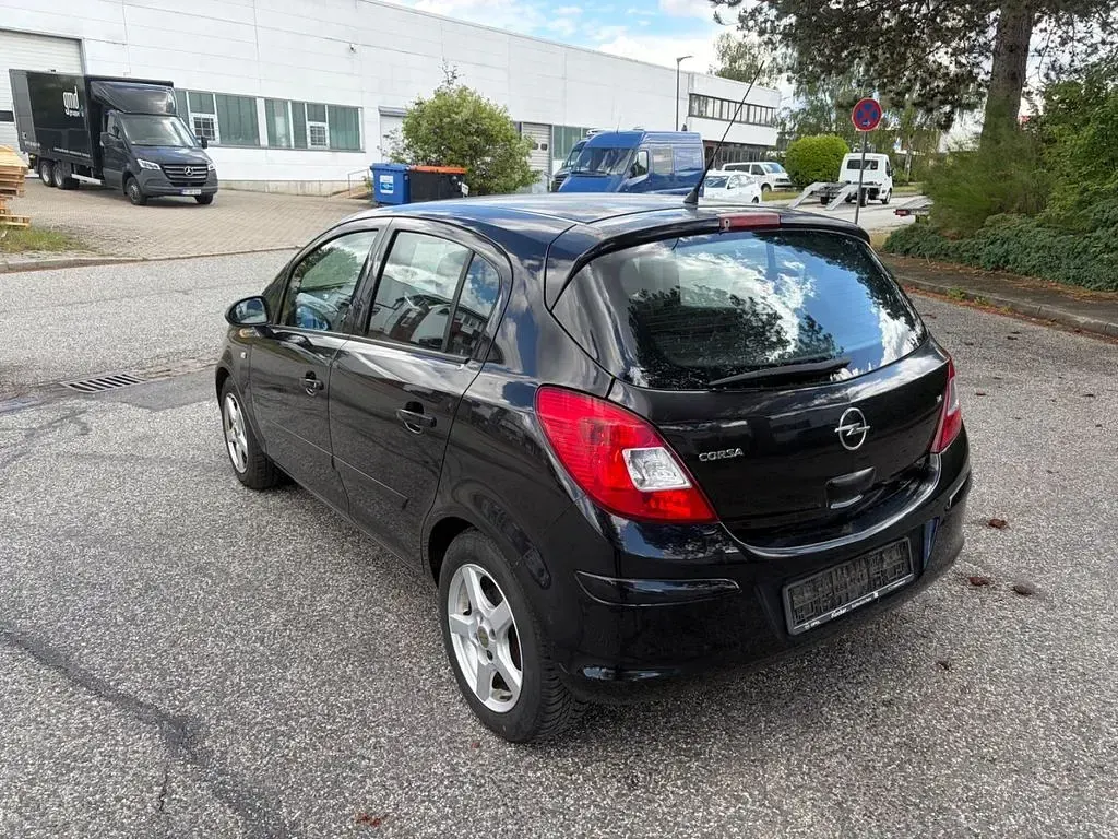 Gebraucht Opel Corsa Basis 60 PS (44 kW) 2007 Schwarz Kleinwagen