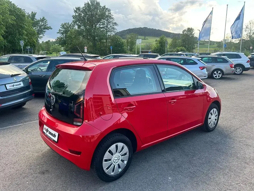 Gebraucht VW up! move up! 60 PS (44 kW) 2017 Rot Kleinwagen