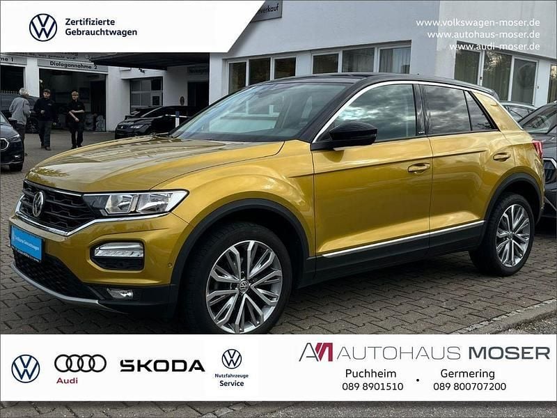Gelb Gebraucht 2020 VW T-Roc IQ Drive SUV | 18.840 € (Guter Preis) - Bild 1/4