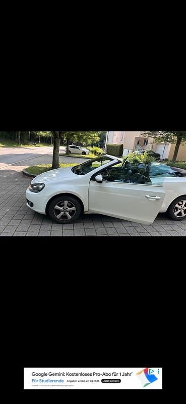 Gebraucht VW Golf 105 PS (77 kW) 2011 Weiß Cabrio