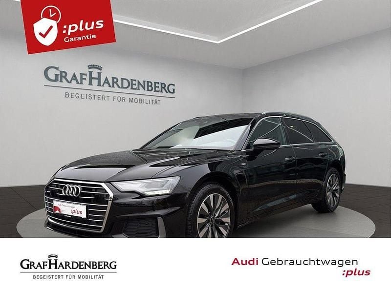 Schwarz Gebraucht 2022 Audi A6 S-Line Kombi | 36.444 € (Fairer Preis) - Bild 1/4