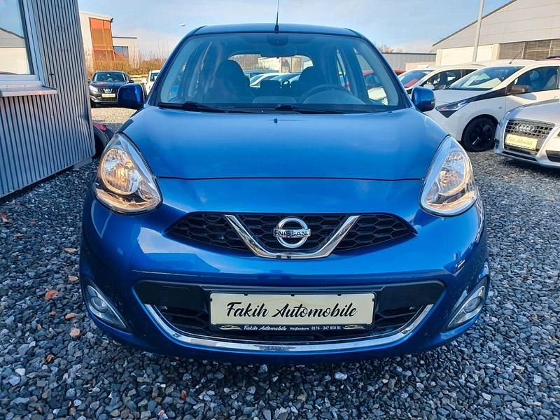 Gebraucht Nissan Micra Acenta 80 PS (58 kW) 2016 Blau Kleinwagen