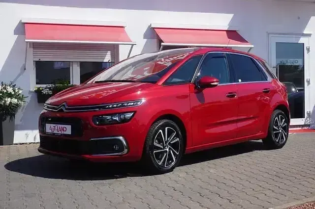 Gebraucht Citroën C4 Picasso PureTech 131 PS (96 kW) 2017 Rot rubi metallic Van / Kleinbus